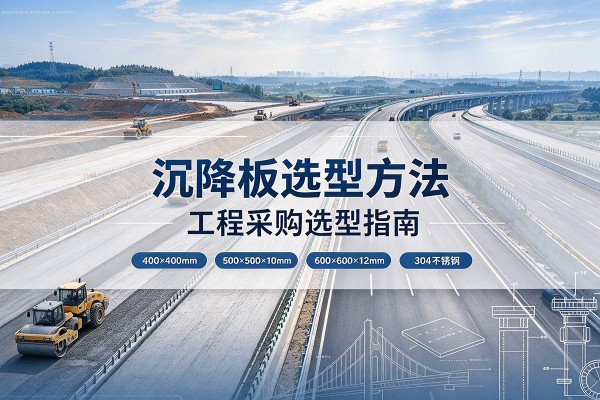 安仁沉降板选择方法
