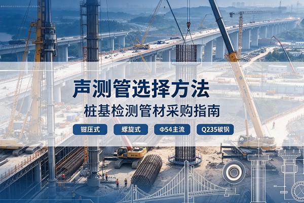 安仁声测管选型标准