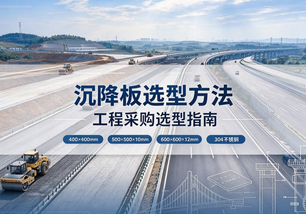 安仁沉降板选择方法