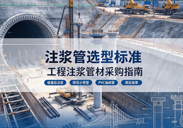 安仁注浆管选型标准